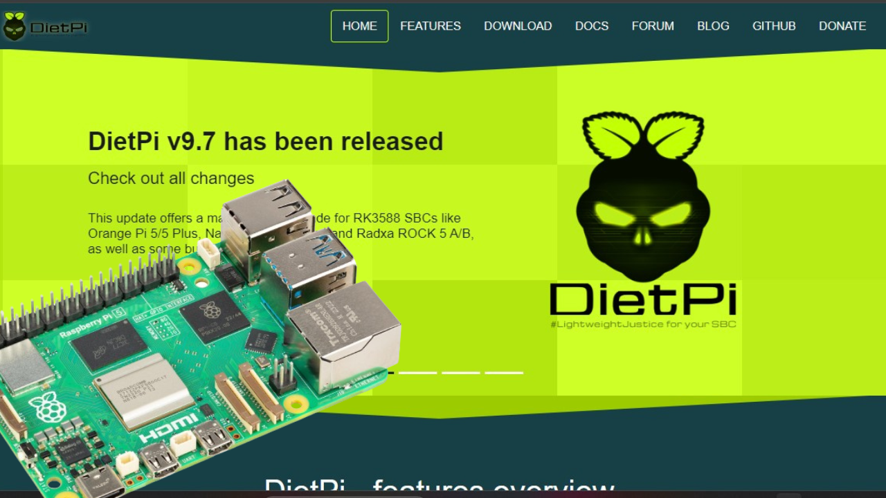 Como Instalar Diet Pi No Raspberry Pi 5 - drtechmoz